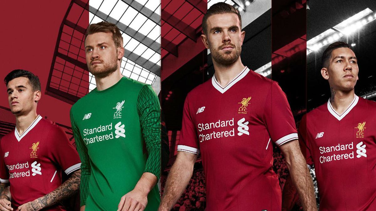 Liverpool unveil 'Shankly red' home shirts for 125th anniversary