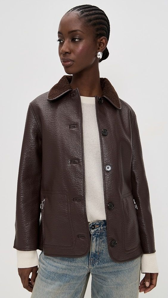 Rails Luis Faux Leather Jacket