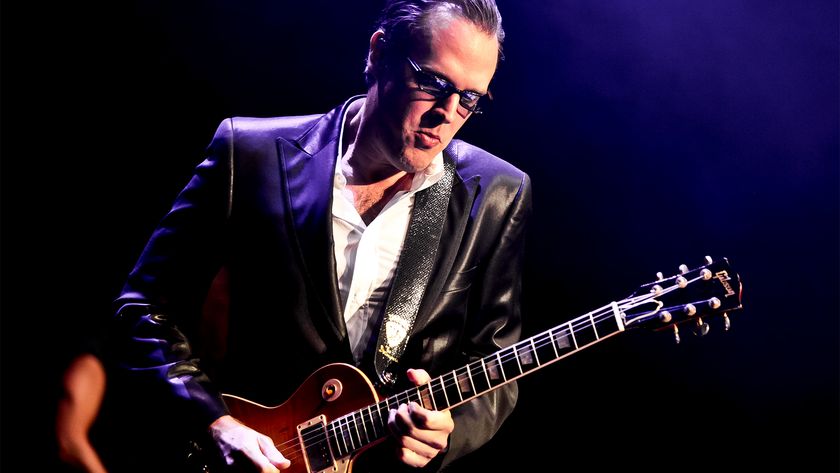 Joe Bonamassa performs on stage in aid of the Sunflower Jam charity, supporting the integration of conventional and complimentary therapy, at Royal Albert Hall on July 8, 2011 in London, United Kingdom. 