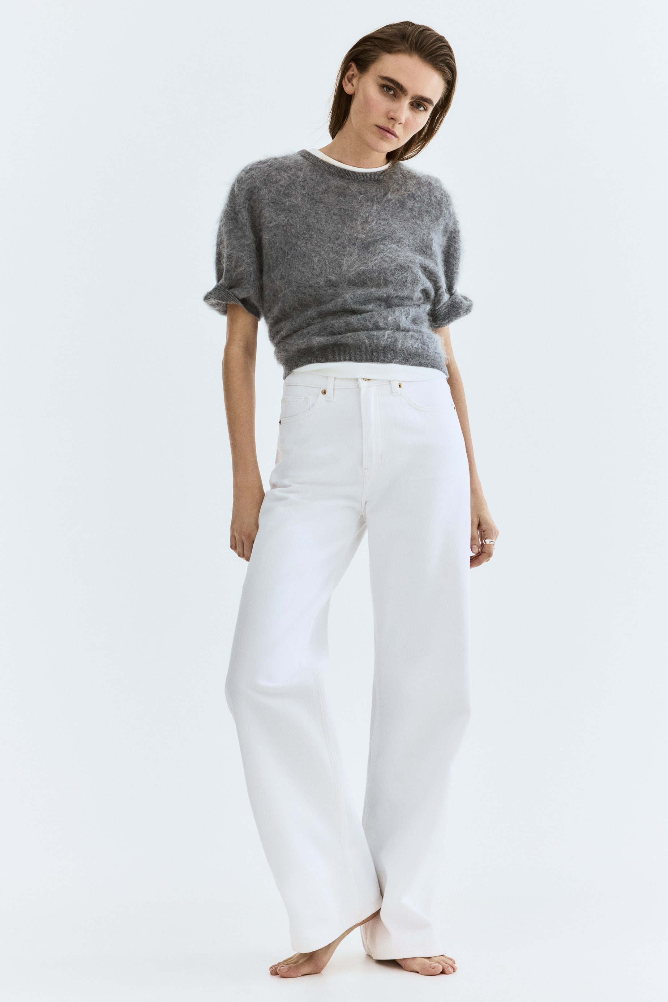 Ava Ultra High Rise Wide Leg Jeans