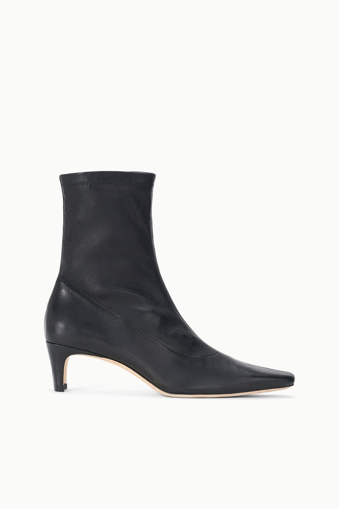 Wally Sock Ankle Boot | Black - Black / 35