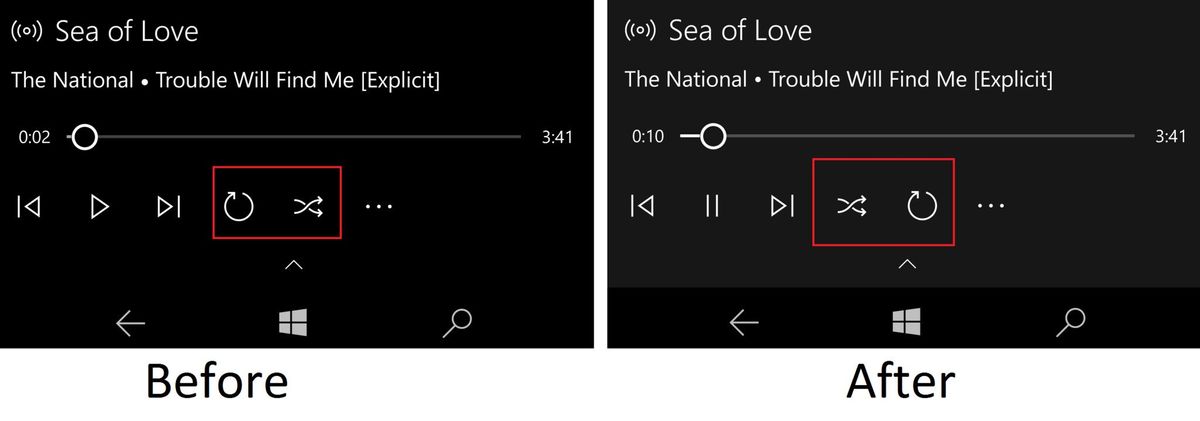 Groove Controls - Old vs. New
