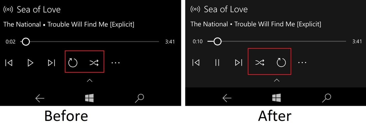 Groove Controls - Old vs. New