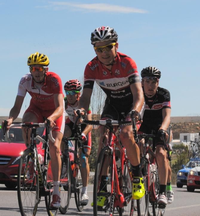 Igor Merino (Burgos BH), before Cammaerts (Cofidis) and Mario Gonz&aacute;lez (Active Jet).