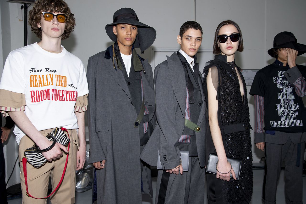 Backstage Sacai S/S 2020 Paris Men&#039;s