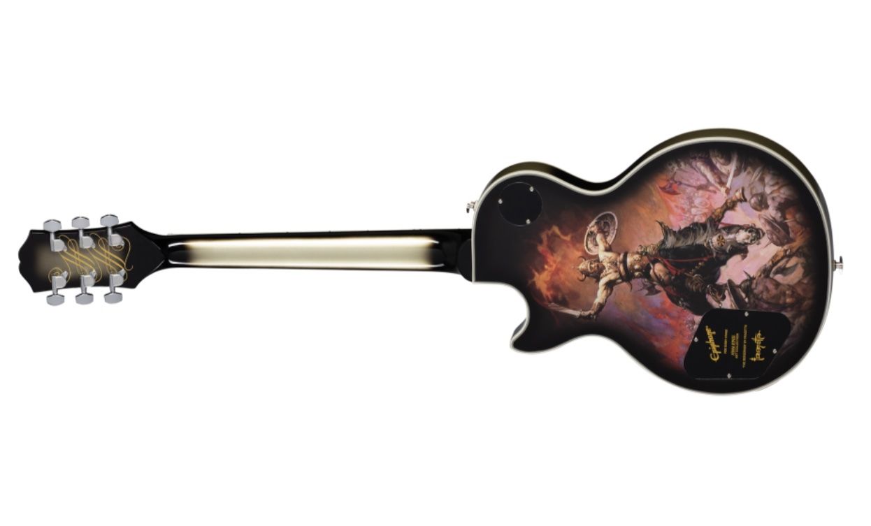 Epiphone's Adam Jones Frazetta "The Berserker" Art Collection Les Paul