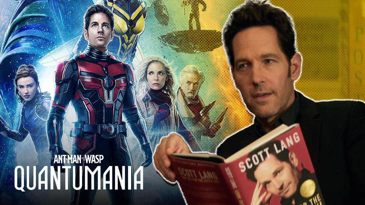 Paul Rudd as Scott Lang in Ant-Man and the Wasp: Quantumania