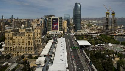 The Baku City Circuit hosts the F1 Azerbaijan Grand Prix