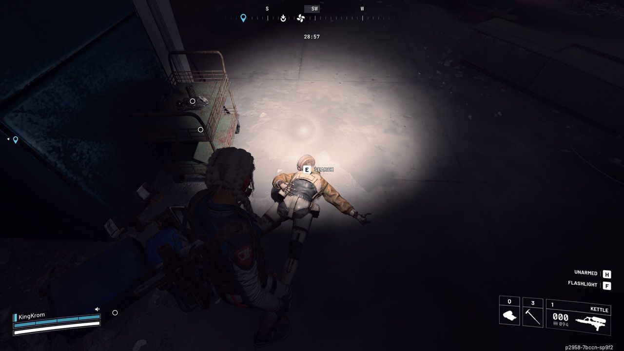 Arc Raiders In My Image - Android in flashlight