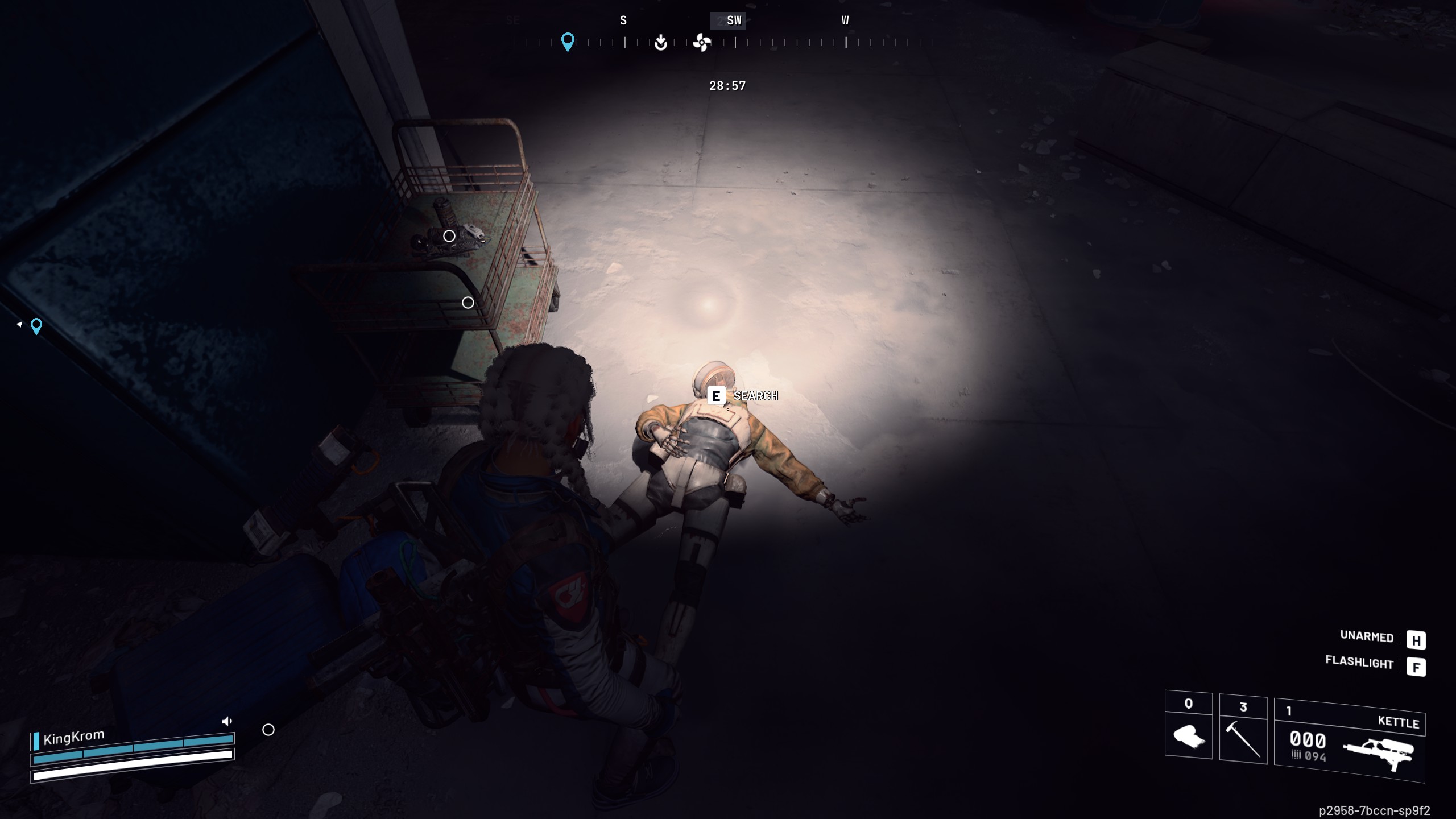 Arc Raiders In My Image - Android in flashlight