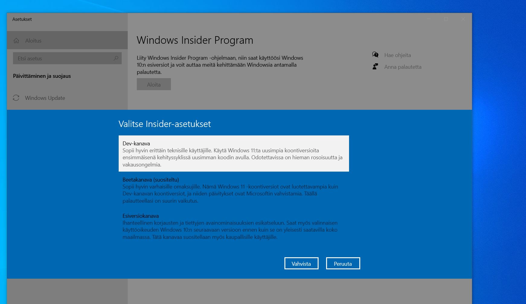 Windows 11 -käyttöjärjestelmän asentaminen