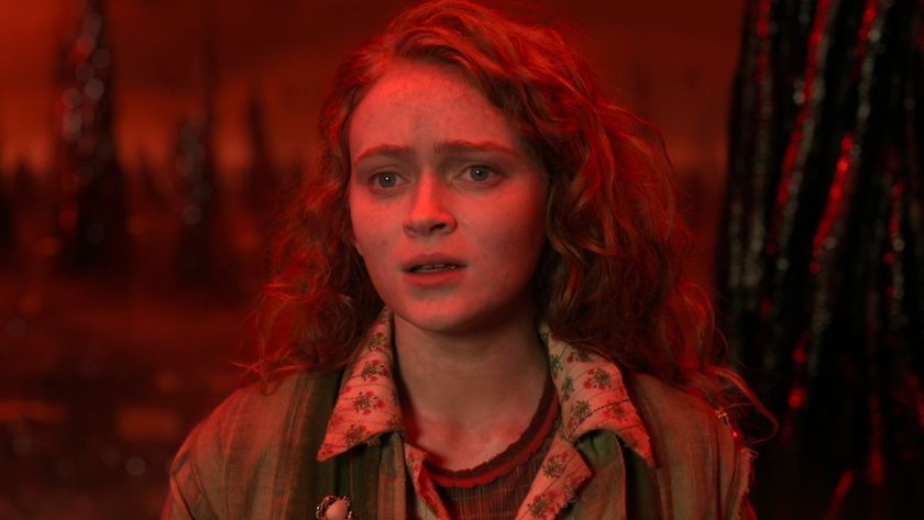 Max Mayfield (Sadie Sink) looks ahead on Stranger Things.