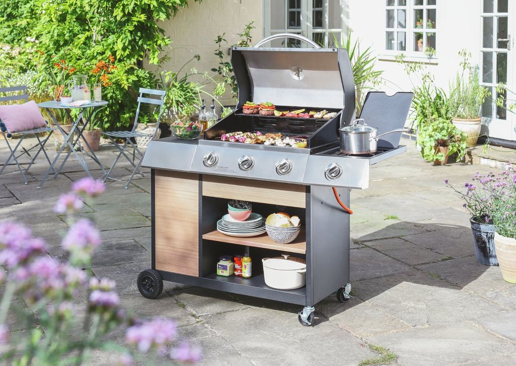 Charcoal Bbqs Argos Home Kettle Charcoal Bbq With Pizza Oven Buy