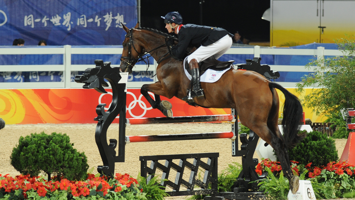 William Fox-Pitt and Parkmore Ed at the 2008 Olympics