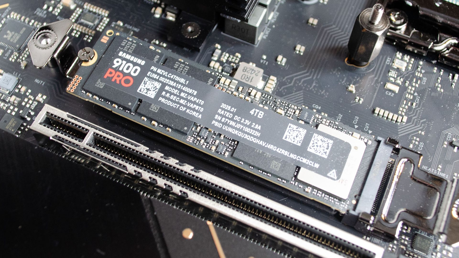 For $5 more than the 990 Pro, Samsung’s 14,700 MB/s 9100 Pro SSD is an easy upgrade
