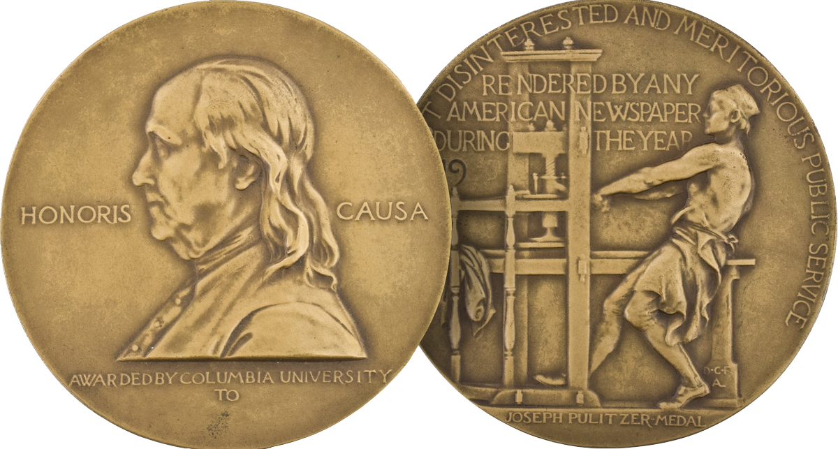 Pulitzer Prize medals