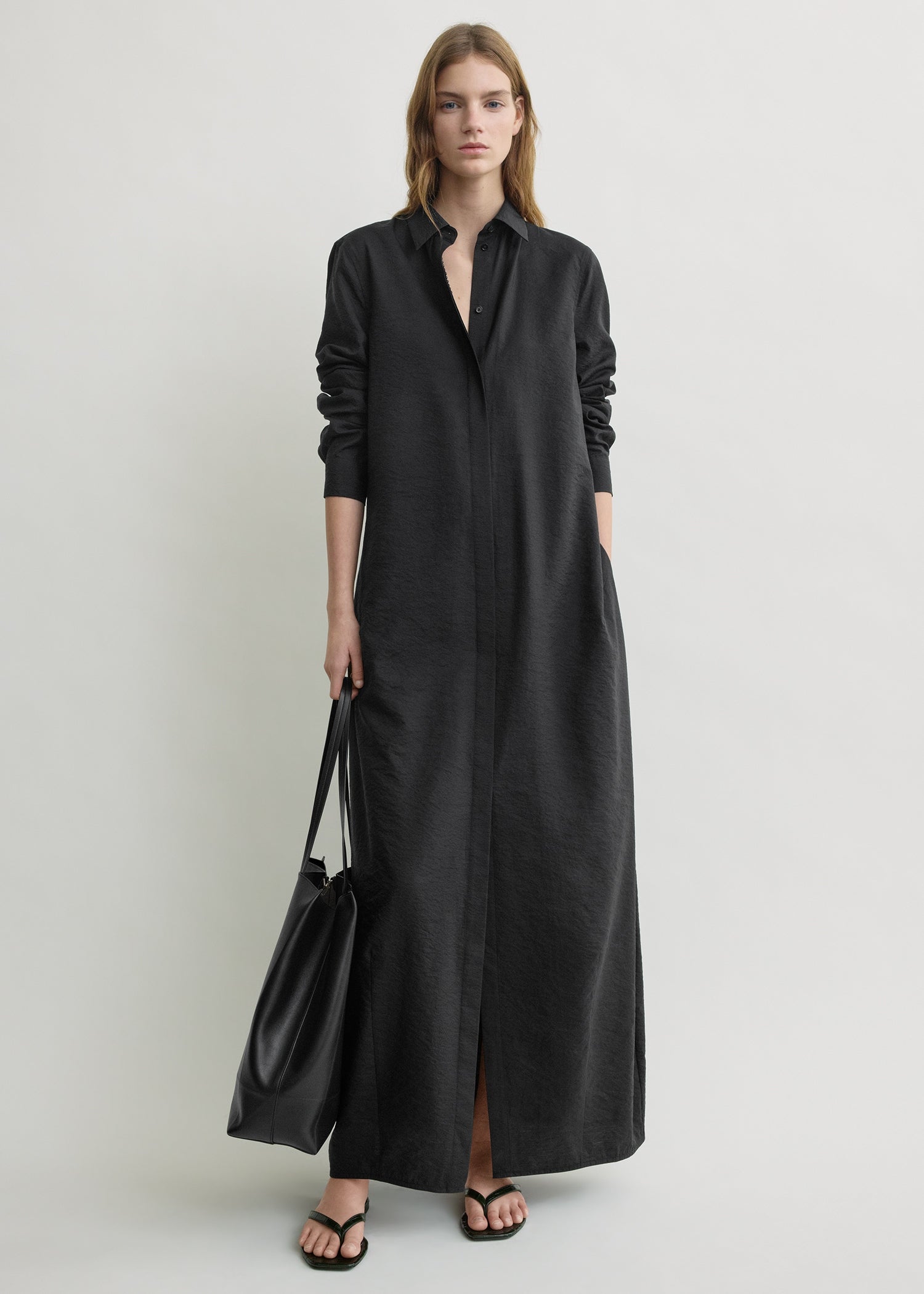 Parachute Shirtdress Black - 30