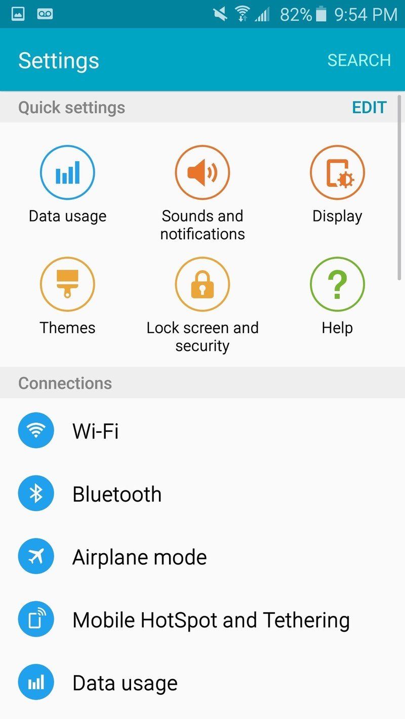 Samsung Galaxy S6 software