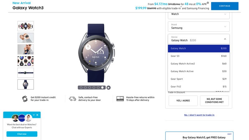 Galaxy Watch Trade In Values