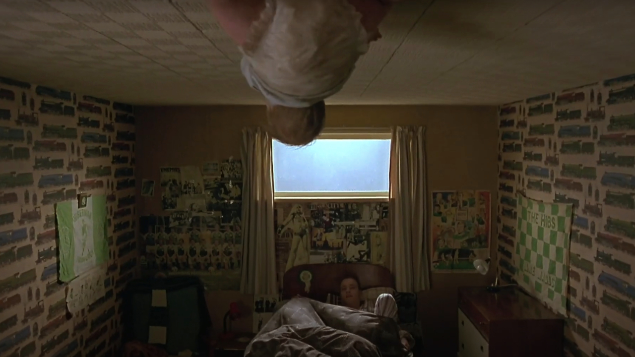 Scene from a crazy dream sequence in Trainspotting
