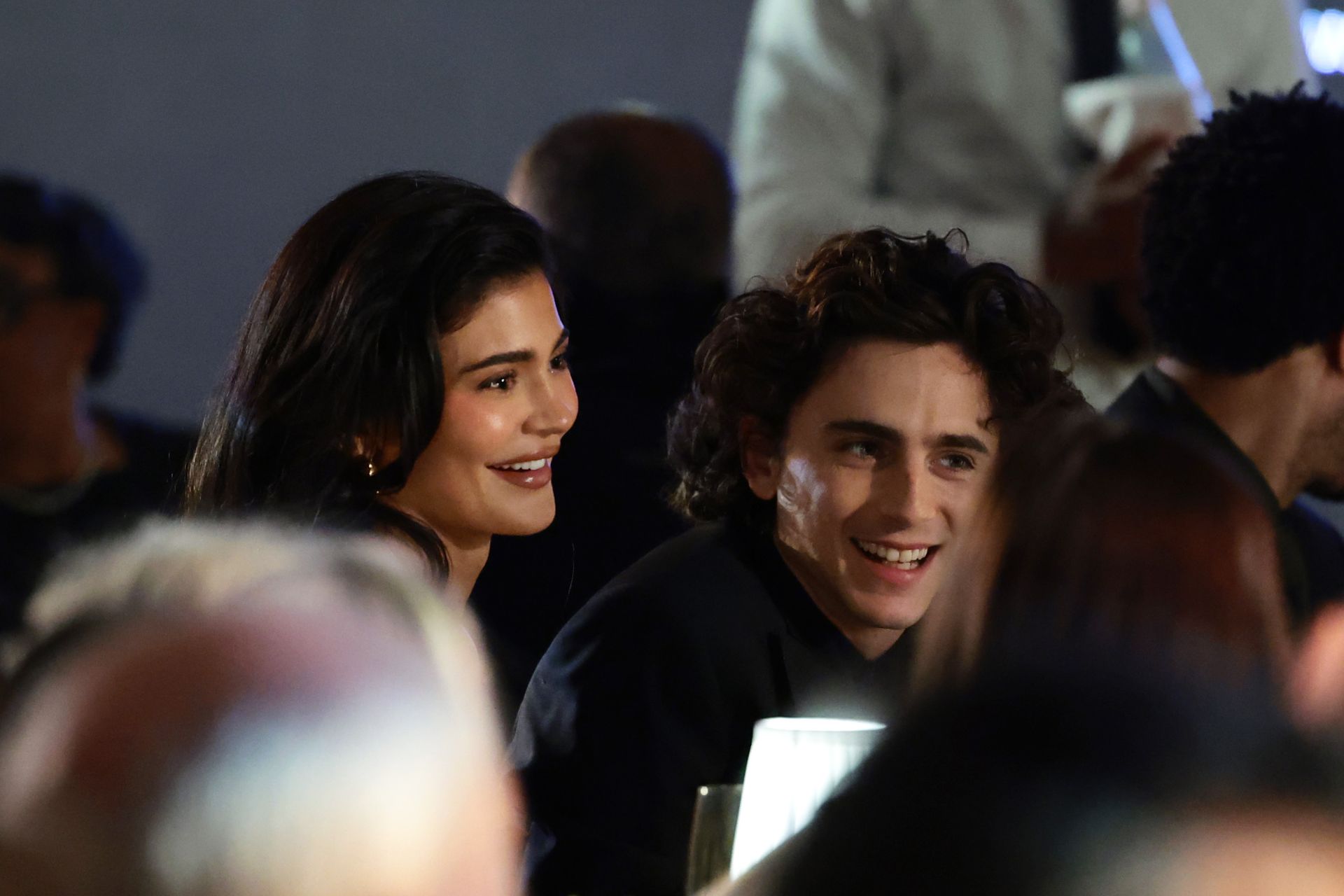 Kylie Jenner and Timothée Chalamet attend the WSJ. Magazine 2023 Innovator Awards.