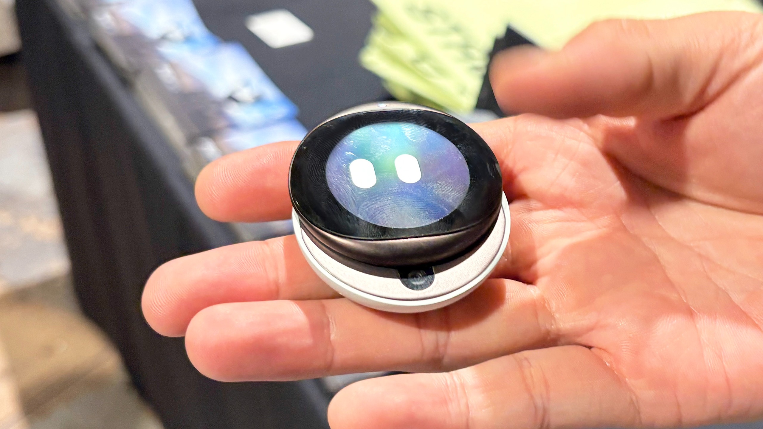 The iKairos wearable AI pendant at IFA 2026 in Berlin
