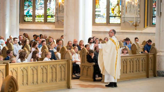 Cathedral of St. Helena raises its voice for all to hear.