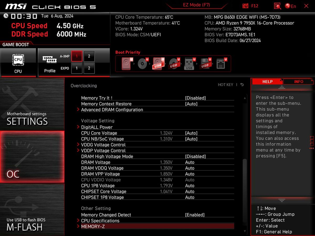 MSI B650I Edge Wi-Fi