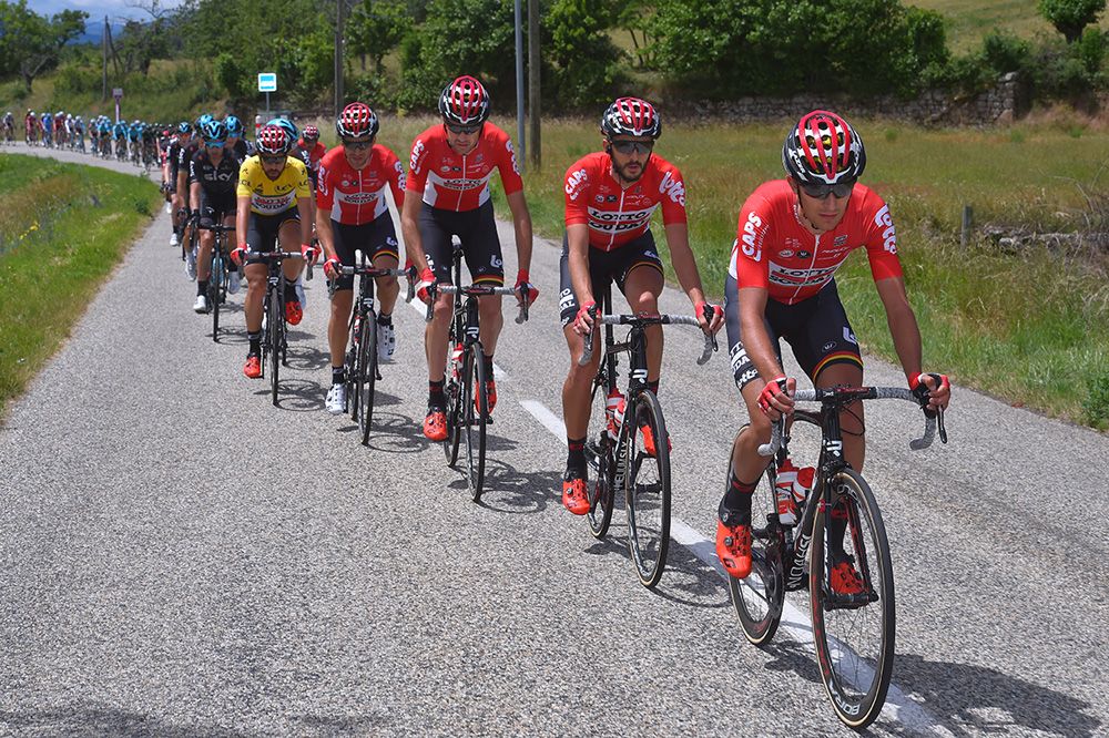 The Lotto Soudal defends Thomas De Gendt's yellow jersey