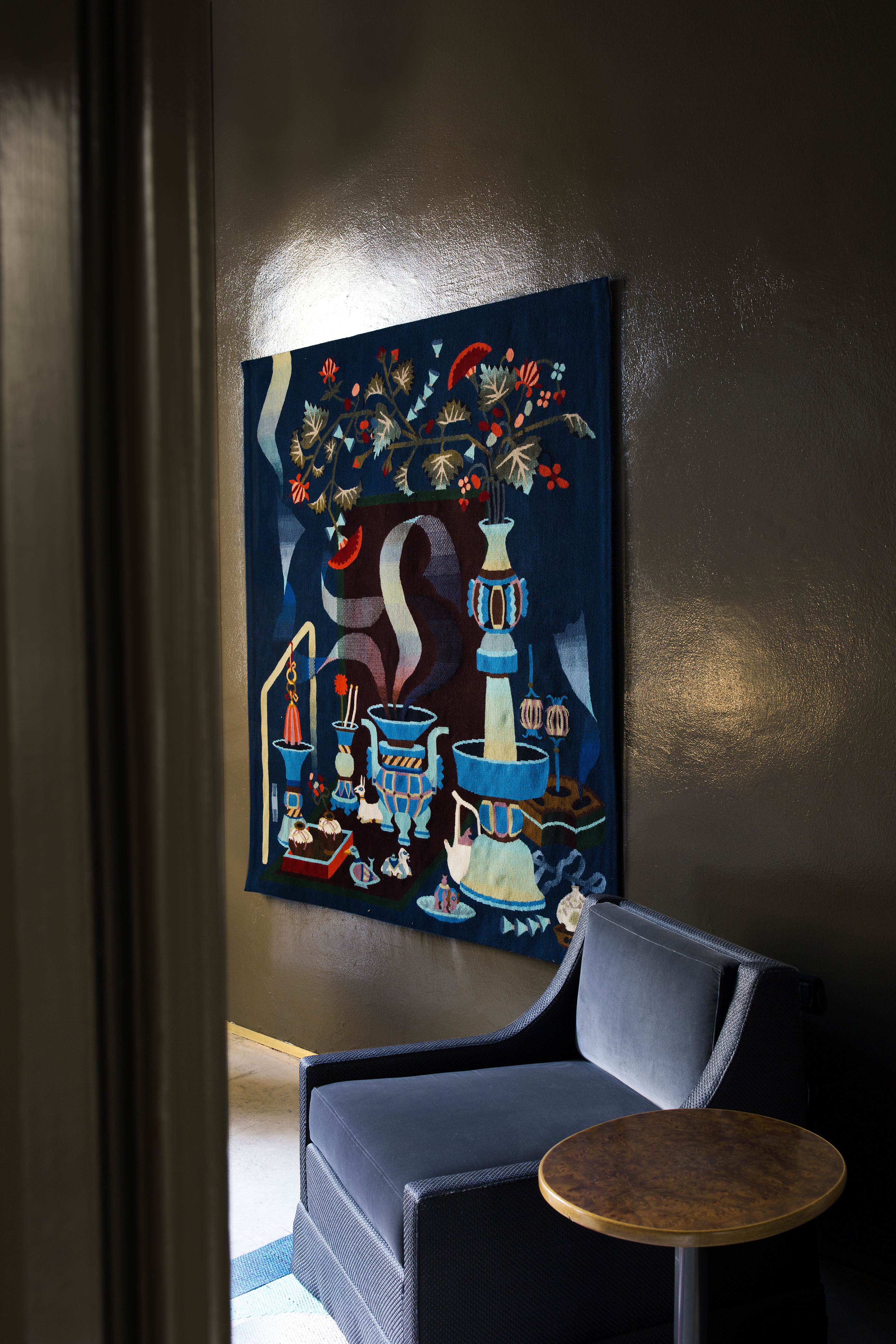 A corner of Dimoregallery's [fil] NOIR project,