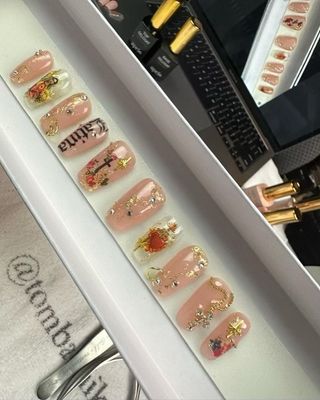 A set of Jennifer Lopez's nails from 'This Is Me...Now.'