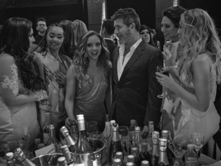 Simon Cowell and Little Mix
