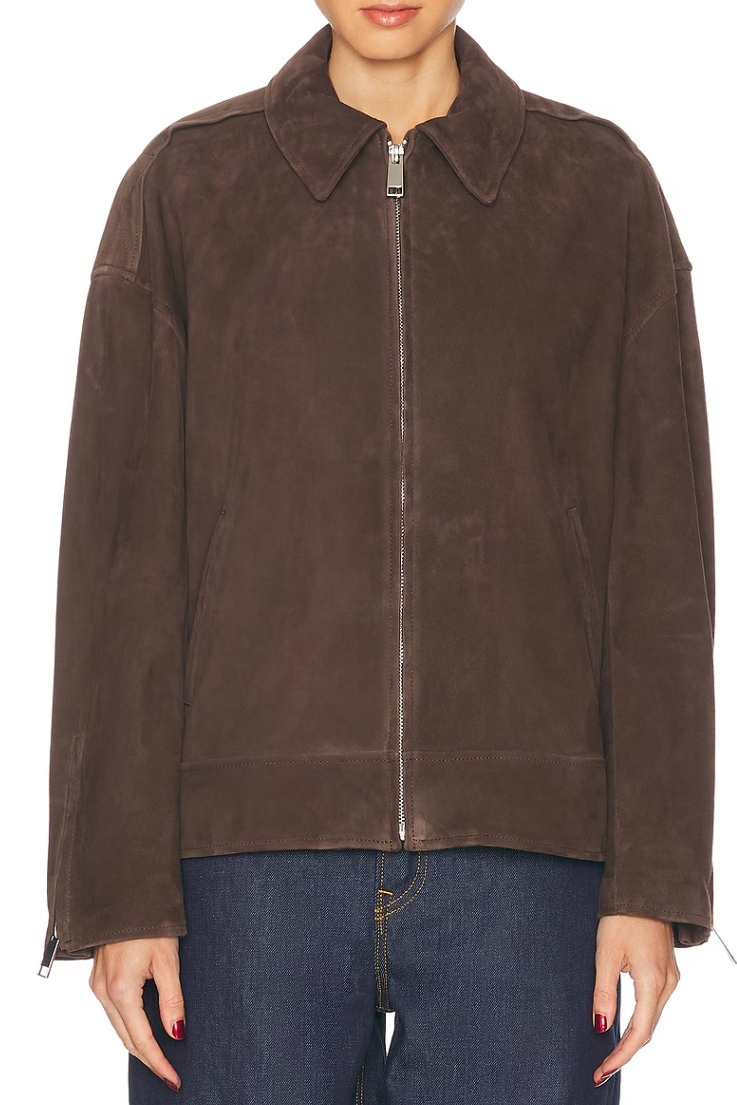GRLFRND, Alek Suede Jacket