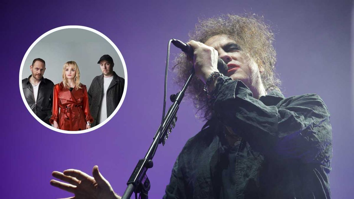 Robert Smith and Chvrches