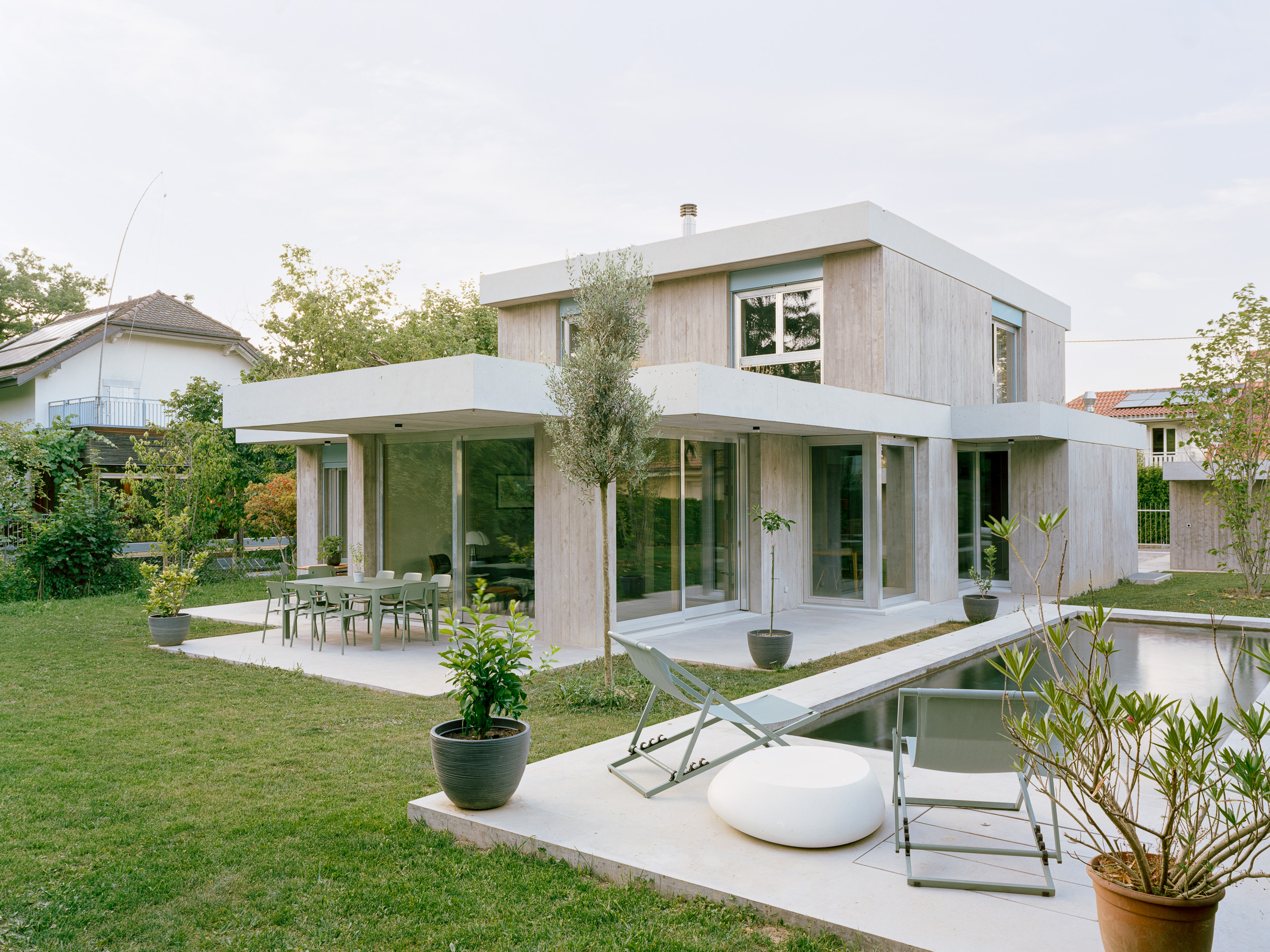 New Villa, Geneva, Lacroix Chessex Architectes