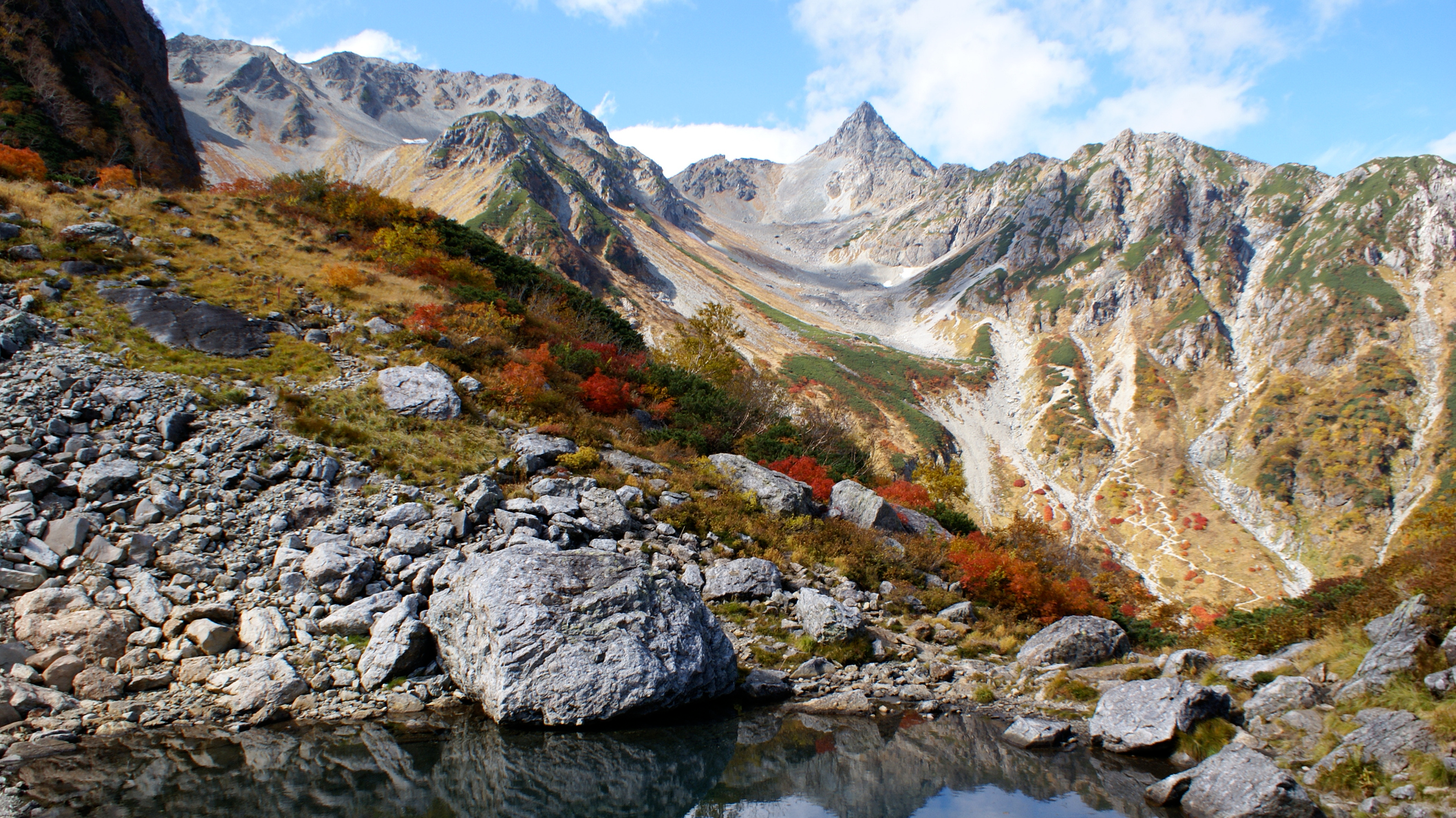 Mount Yarigatake in the Japanese Alps
