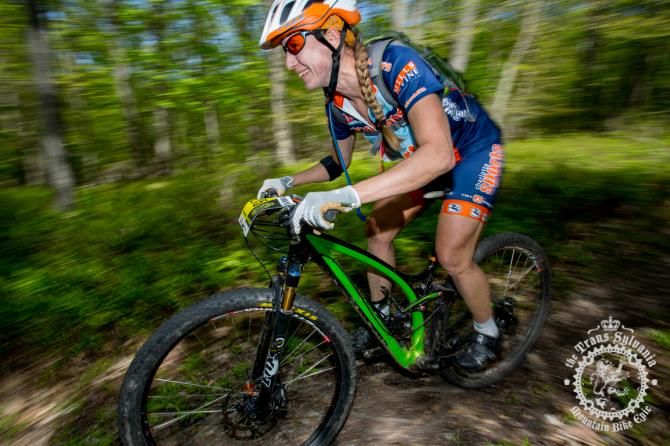 Sandy Marshall keeps an upbeat image during a to ugh time trial