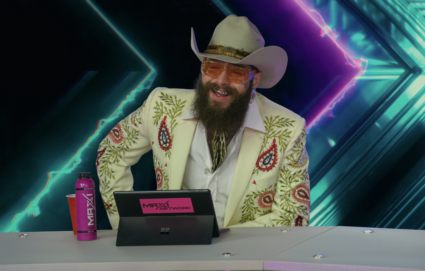 Post Malone as DJ Omar Gosh in Happy Gilmore 2