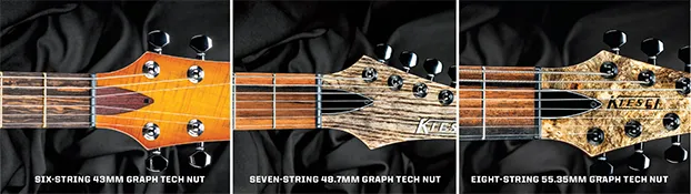 Seven and Eight String Guitars