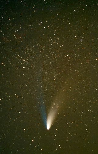 Comet Hale-Bopp on March 31, 1997.