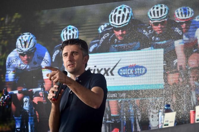 Media day for Etixx-QuickStep in Calpe, Spain.