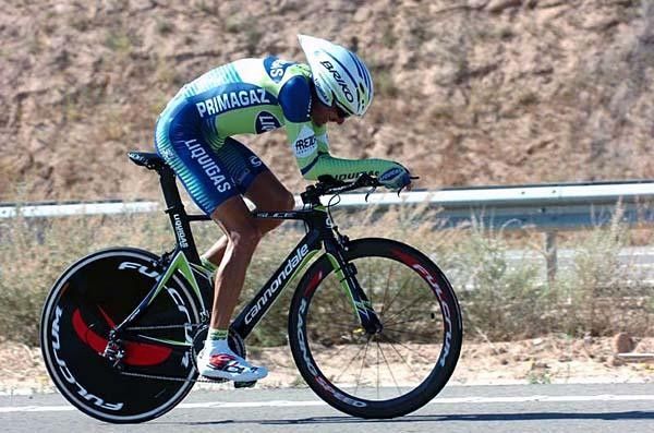 Manuel Beltr&aacute;n (Liquigas) is not keen on riding time trials.