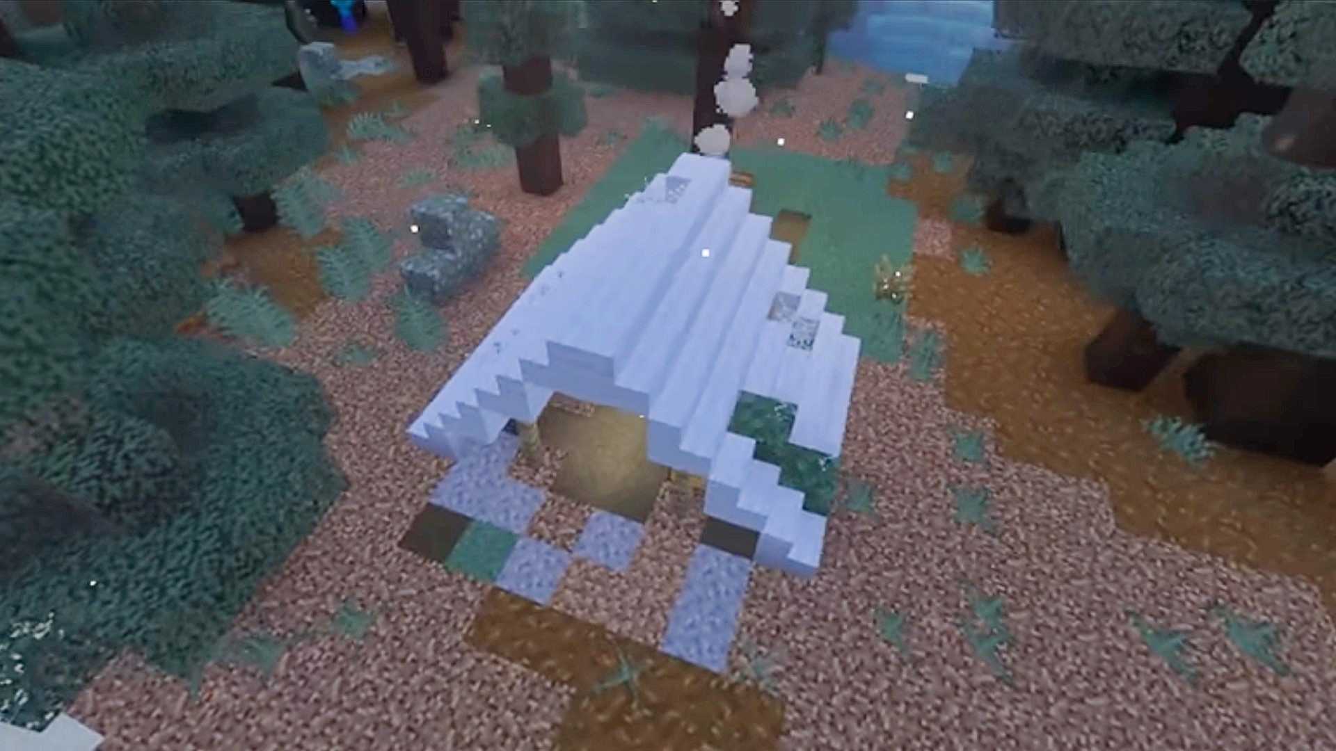 An Abandoned Camp from the next Minecraft update