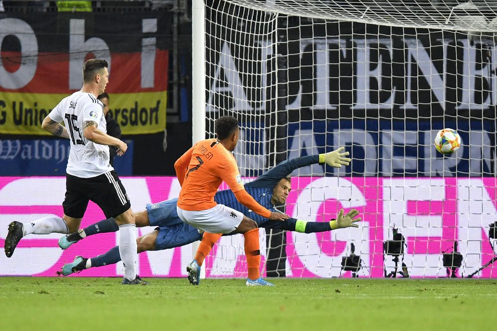 Donyell Malen marks Holland debut with goal as Germany are dispatched ...