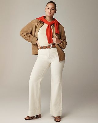 Wide-Leg Corduroy Trouser