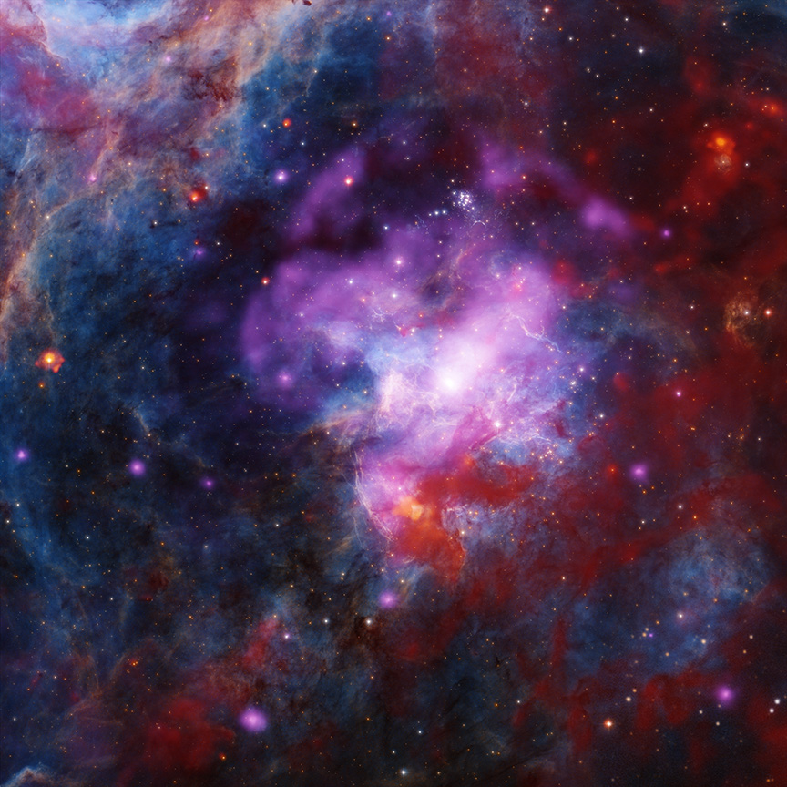 Ο απόηχος των εκρήξεων δύο αστέρων καταγράφηκε σε μια εκπληκτική νέα εικόνα της NASA