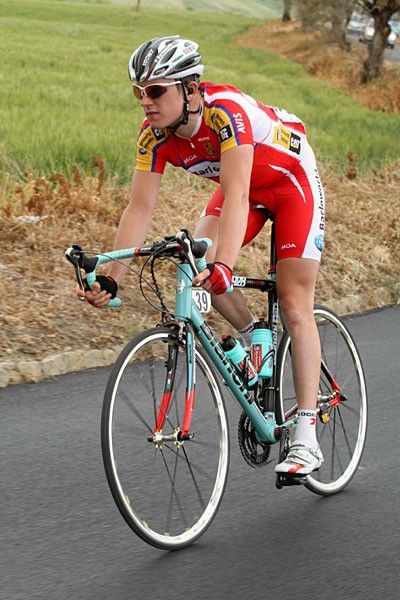 Geraint Thomas of Barloworld enjoys the Giro.