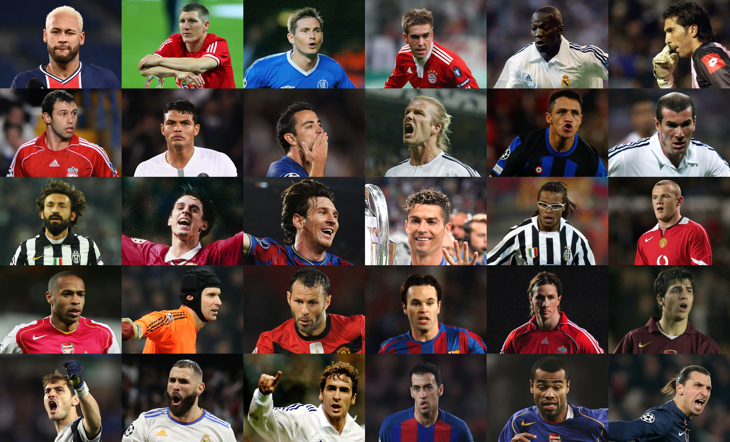 Champions League players