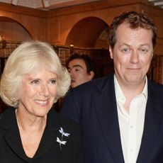 Queen Camilla with her son Tom Parker Bowles