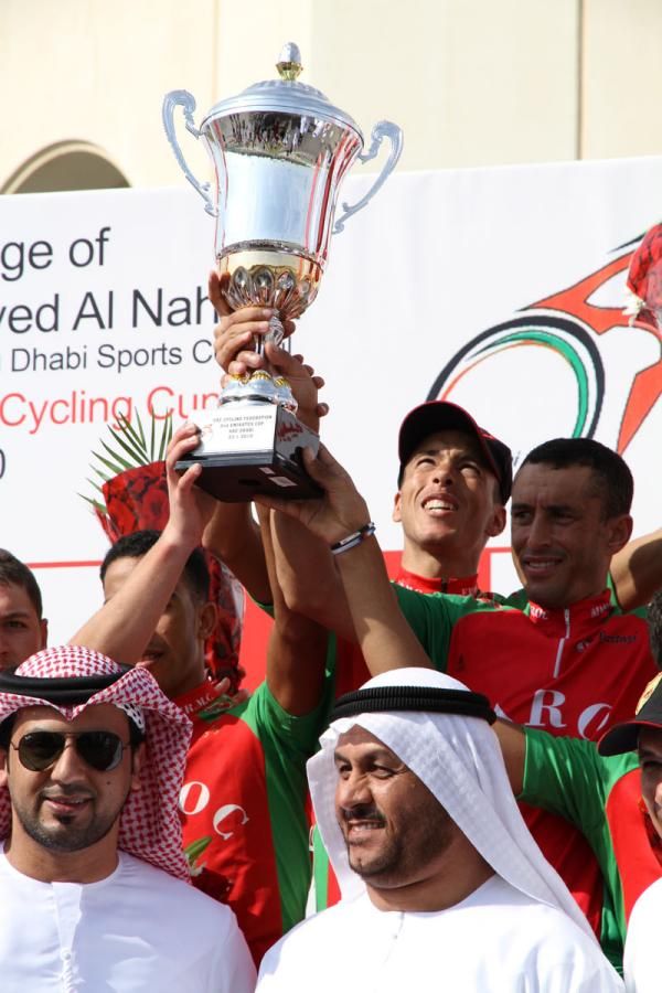 Morocco share the team's trophy